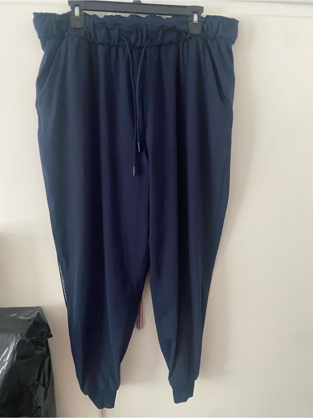 lululemon athletica Navy Elastic Waist Joggers